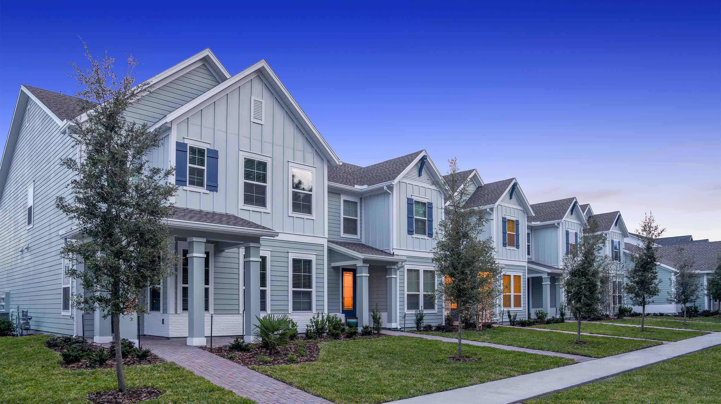 Shearwater Townhome Exterior - Cypress